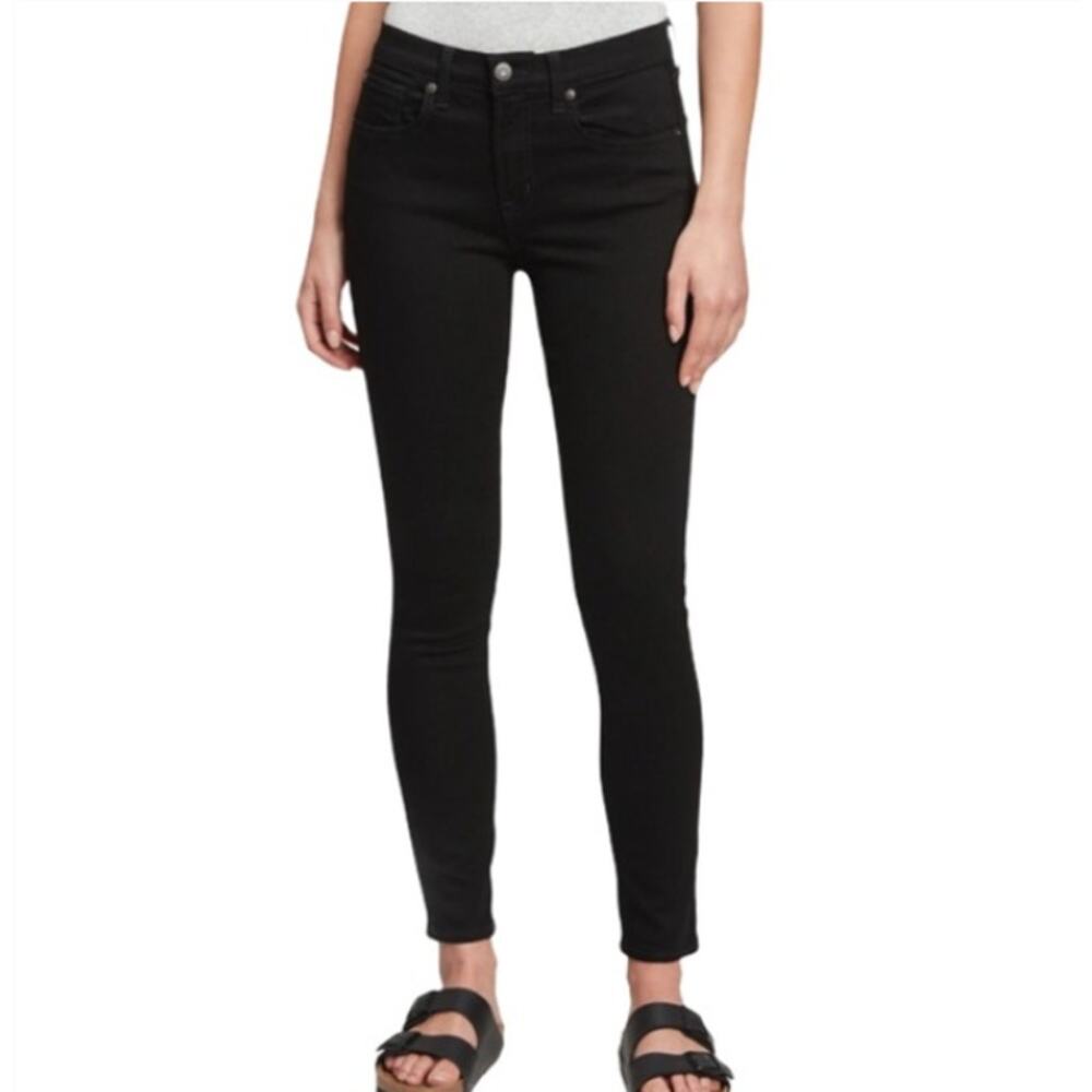 NWT GAP Black Resolution True Skinny Jeans Size 33R